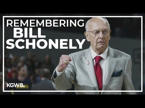 ‘Mayor of Rip City’ Bill Schonely dies, age 93