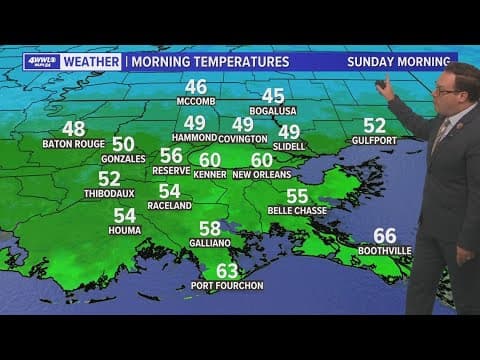 Weather: Chilly mornings ahead with rain on the way