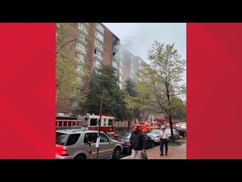 Crews give update on Northwest DC apartment blaze