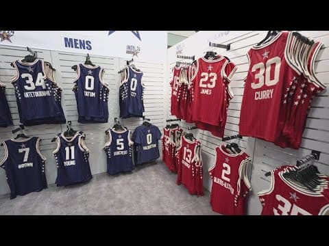 Fans can shop two official NBA Stores at The Crossover during All-Star Weekend