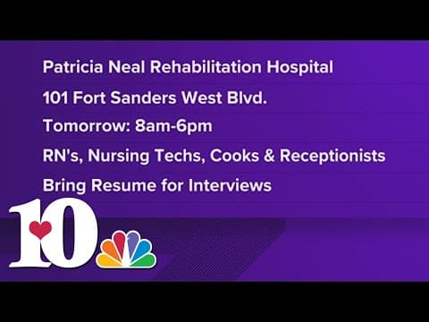 Encompass Health to host a job fair for Patricia Neal Rehabilitation Hospital