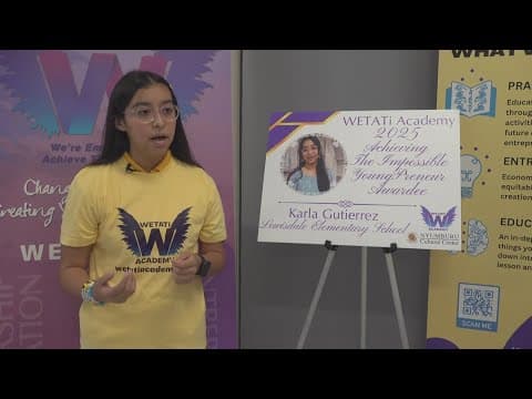 An 11-year-old DC artist has a unique pop-up museum idea