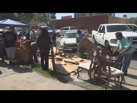 Families affected by Jan. floods received furniture through donation event