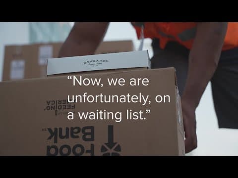 A North Texas food distribution faces soaring demand amid federal cuts