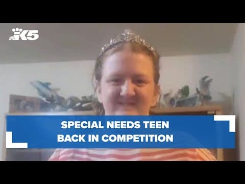 Special needs teen back in competition