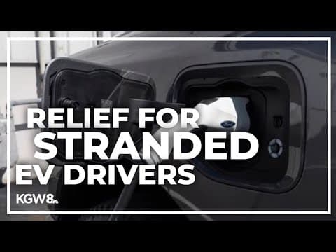 AAA mobile charging service helps stranded electric vehicle drivers