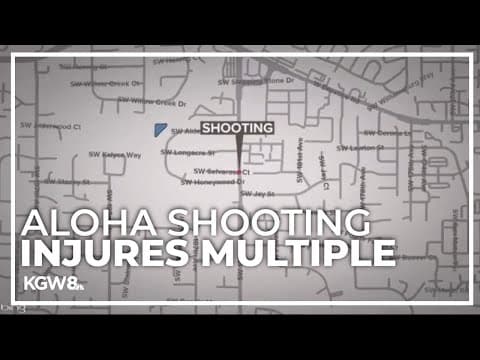 Man and teen arrested after shooting in Aloha