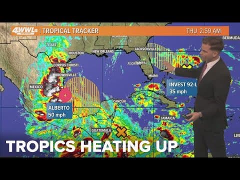 Tropical Storm Alberto makes landfall; another system could develop in Gulf