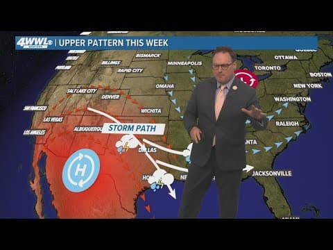 New Orleans Weather: Daily rain chances, normal summertime heat