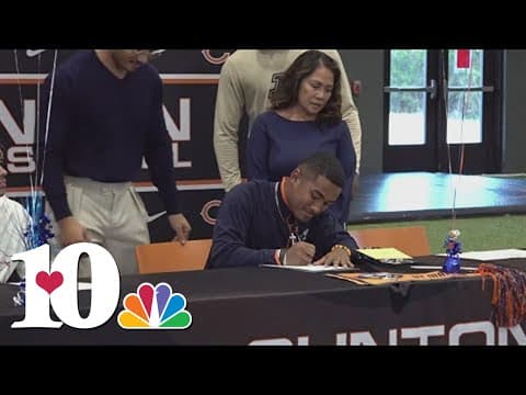 Local high school athletes sign to play Division I football