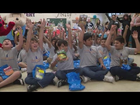 Barbara Bush Literacy Foundation: One million books donated