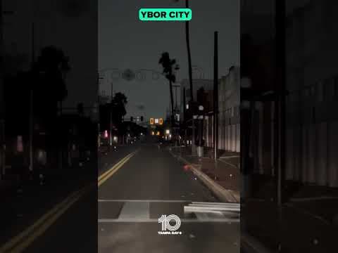 Hurricane #Milton aftermath in Ybor City #10tampabay #tampabay #florida