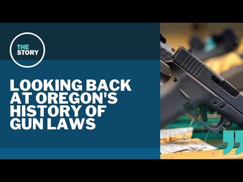 A look back at Oregon gun laws and mass shootings over the decades