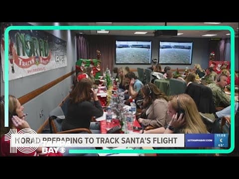 NORAD prepares to track Santa's flight