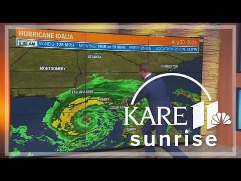 TRACKER: Hurricane Idalia set to make landfall