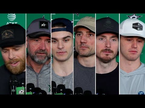 Dallas Stars 2024 season exit interviews | 6.4.24