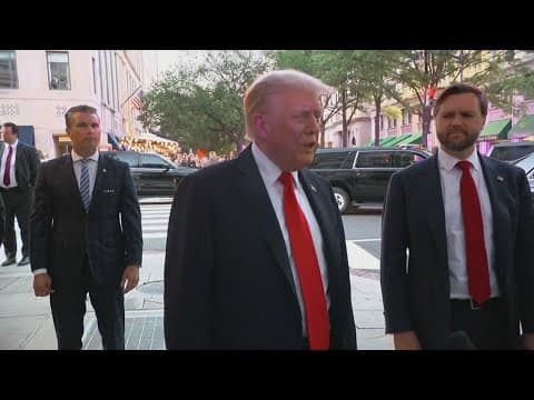 President Donald Trump defends his administration after Israel strike on Hamas leaders in Qatar