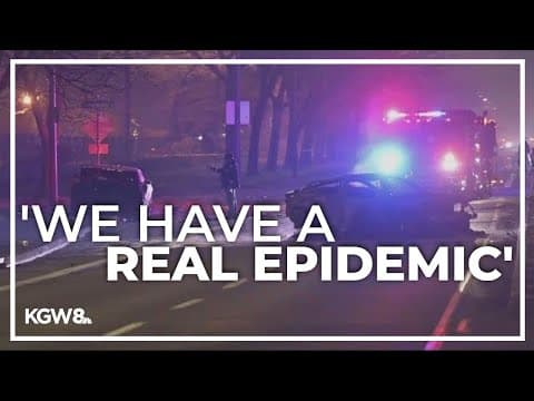 Portland traffic deaths rising at alarming rate