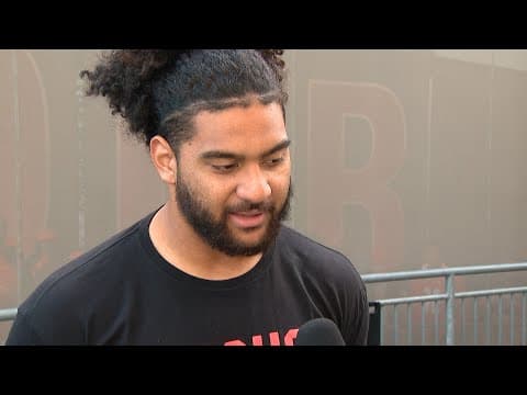 J.T. Tuimoloau postgame interview | Ohio State vs. Purdue