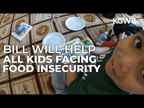 'Food for All' bill gets boost from Oregon’s youngest voices