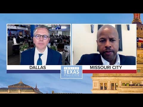 Inside Texas Politics | Full interview with State Representative Ron Reynolds
