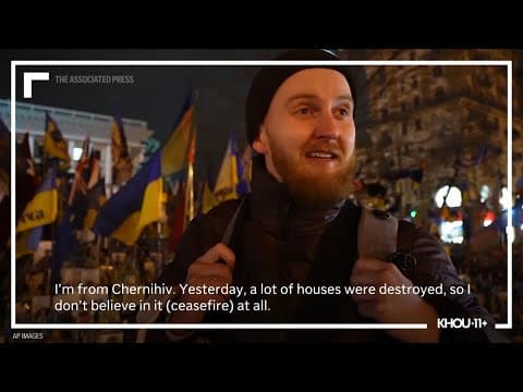 People in Kyiv react as Trump, Putin agree ceasefire for energy infrastructure in Ukraine conflict