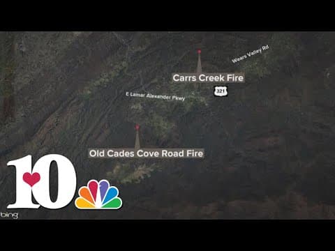 Crews fight two fires overnight in Townsend into Tuesday morning