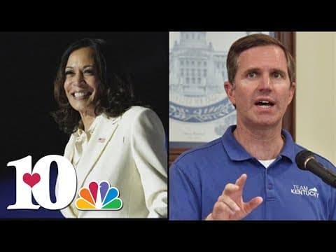 Kentucky Governor Andy Beshear is on the 'short-list' for Harris' running mate