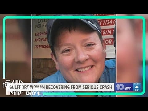 Gulfport woman recovering from a serious crash
