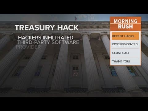 Treasury Department hacked by Chinese agents, officials say
