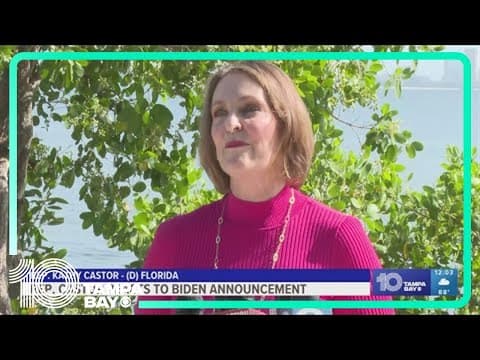 Rep. Castor 'strongly' endorses Harris for president