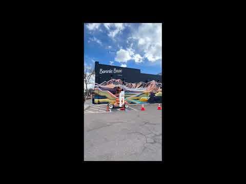 Local artist adding color, flare with a new mural in Bonnie Brae