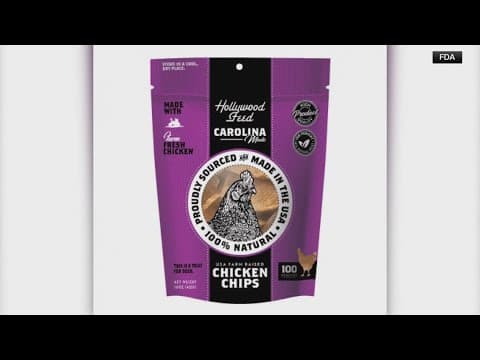 Dog treat recall for potential salmonella contamination