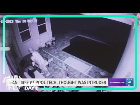 Dunedin man fires at pool tech who he thought was an intruder, sheriff says