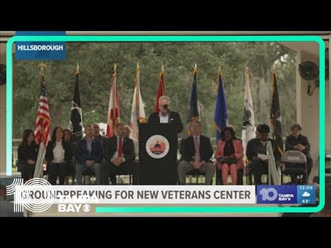 Veterans education and cultural center begins construction