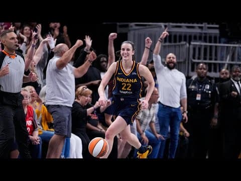 Caitlin Clark closes out another triple-double as Fever beat Sparks