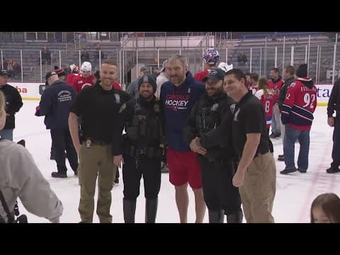 Washington Capitals celebrate first responders | Get Uplifted