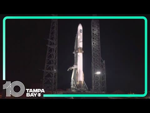 Jeff Bezos' space company calls off debut launch of massive new rocket in final minutes of countdown