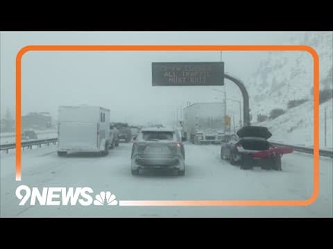 Road closures make for chaotic trips through Colorado mountains