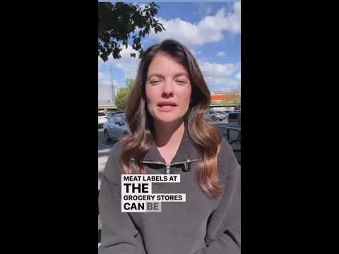 Decoding meat labels