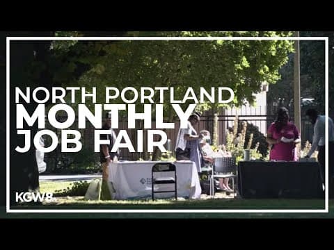 North Portland residents excited about new monthly job fair