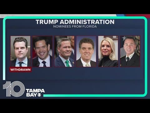 Why Floridians are dominating Trump cabinet picks