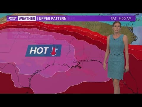 Temperatures will be at or near 100 each day this week