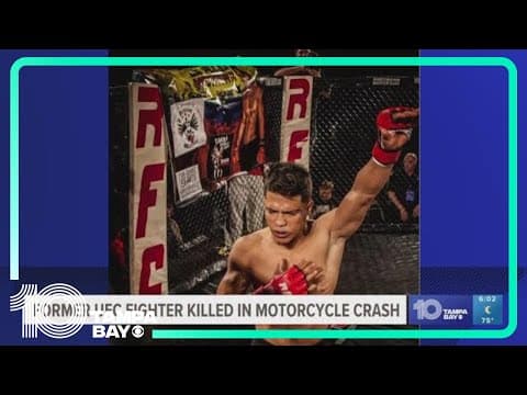 Former UFC fighter killed in motorcycle crash on Gandy Bridge