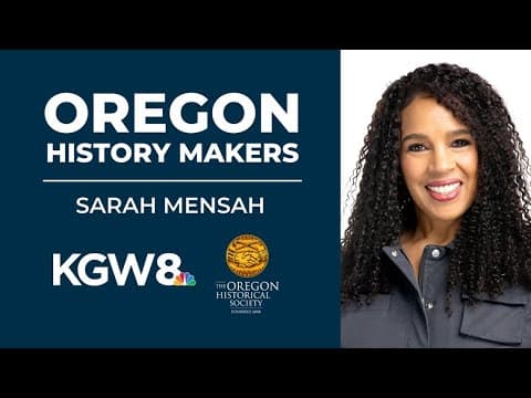 Sarah Mensah: Oregon History Makers' Transformative Sports Industry Executive