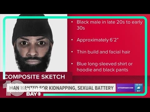 Man wanted for kidnapping, sexually battering Doordash driver in Tampa
