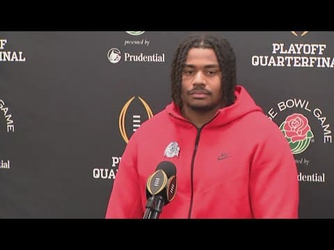 DT Ty Hamilton talks technique heading in to Rose Bowl