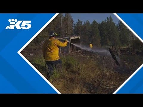 Fire crews extinguish fast-spreading brush fire in Auburn