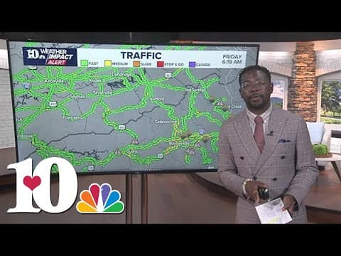 Power outages, traffic impacts in East Tennessee as Helene moves into the area