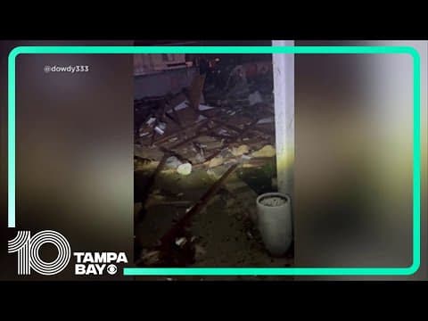 Severe weather leaves damage throughout the Florida Panhandle